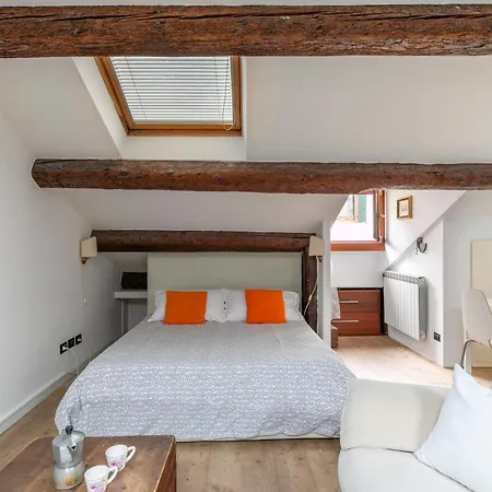 Nice Lovely Attic For 4 Person With Wifi - A/C Veneza Exterior foto