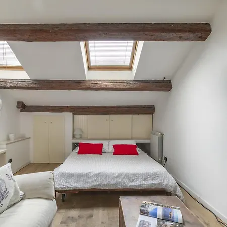 Nice Lovely Attic For 4 Person With Wifi - A/C Veneza Exterior foto